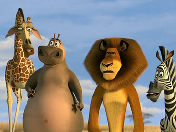 Ben Stiller and Chris Rock play animals in Madagascar: Escape 2 Africa.