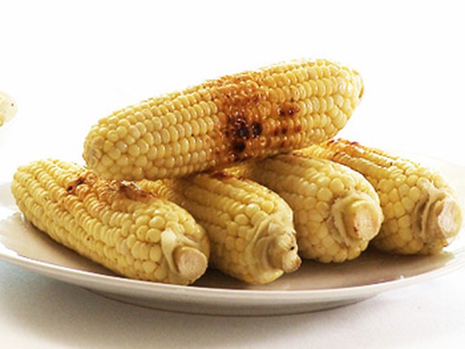 Cristina Ferrare's recipe for Grilled Corn on the Cob