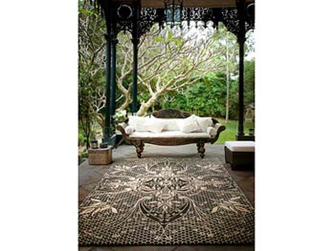 Catherine Martin's lace rug