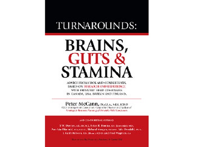 Turnarounds: Brains, Guts and Stamina by Peter McCann