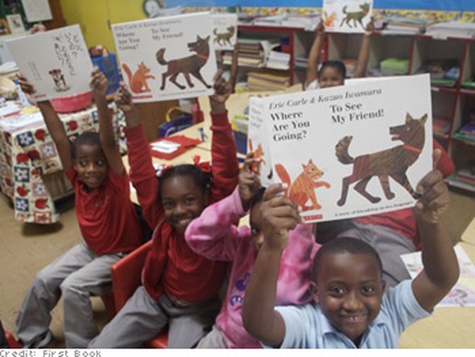 Children in more than 27 countries now have books of their own.