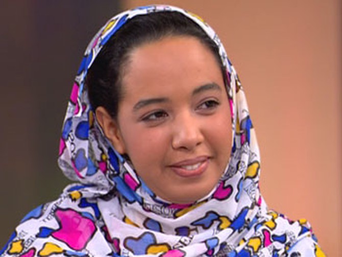 Houda, a woman from Mauritania