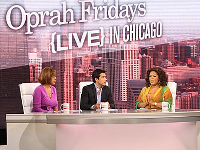 Oprah, Mark Consuelos and Gayle King discuss the passage of Proposition 8.