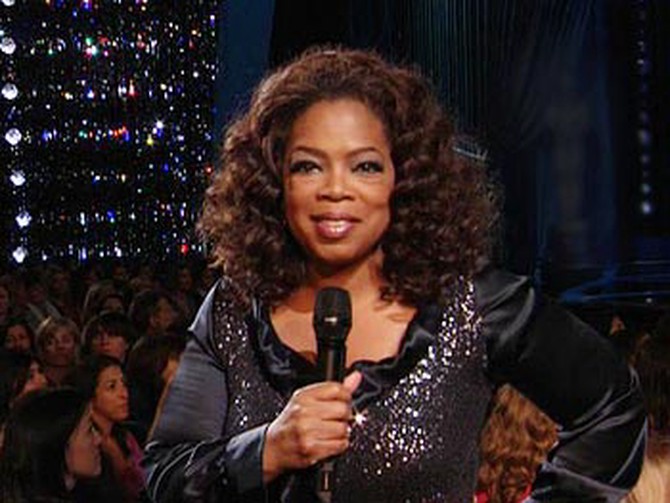 Oprah at the Kodak Theatre