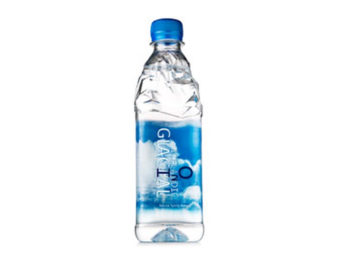 All-natural bottled water
