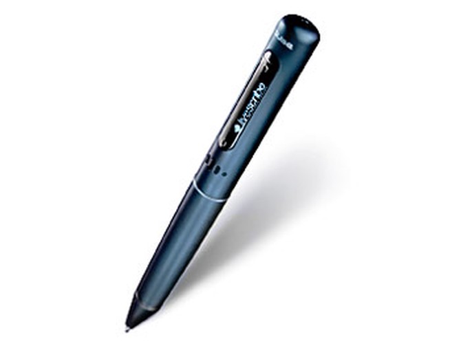 Take electronic notes with a pen.