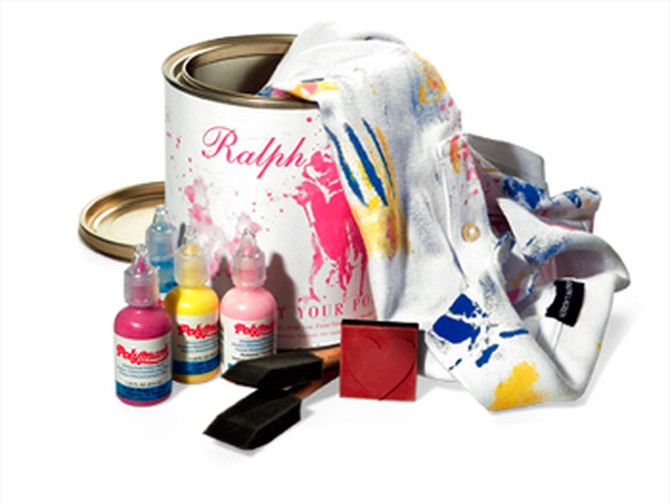 Ralph Lauren Paint Your Polo Kit
