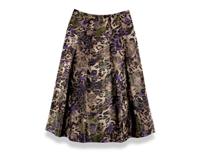 Floral Teri Jon Sportswear skirt
