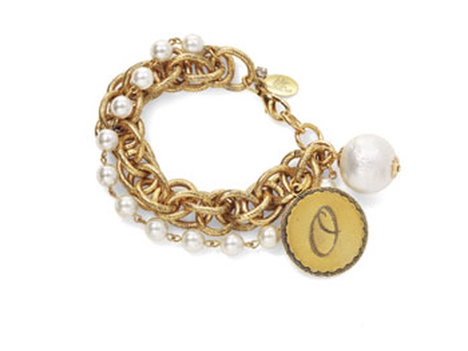 Maximal art pearl bracelet