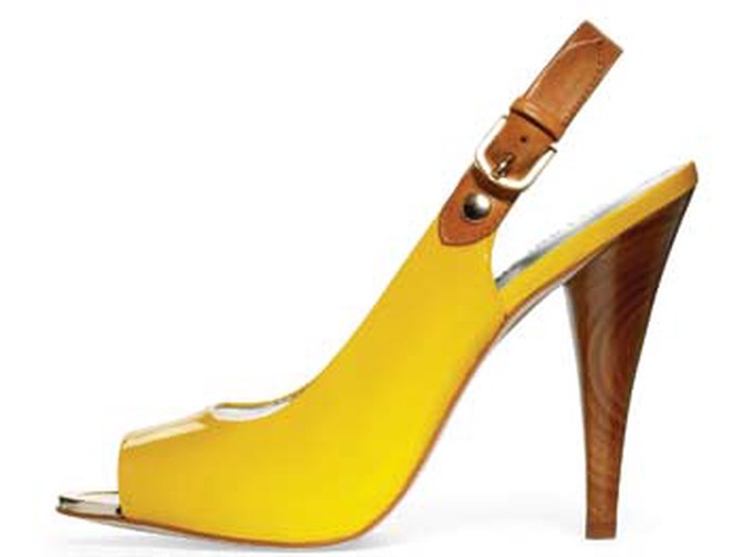 Gianni Bini yellow heels