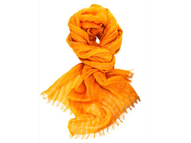 Banana Republic orange scarf