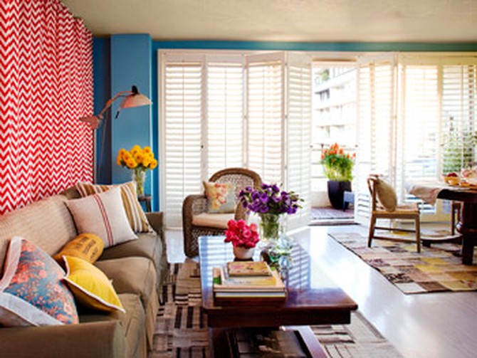 Kerry Washington's living room makeover