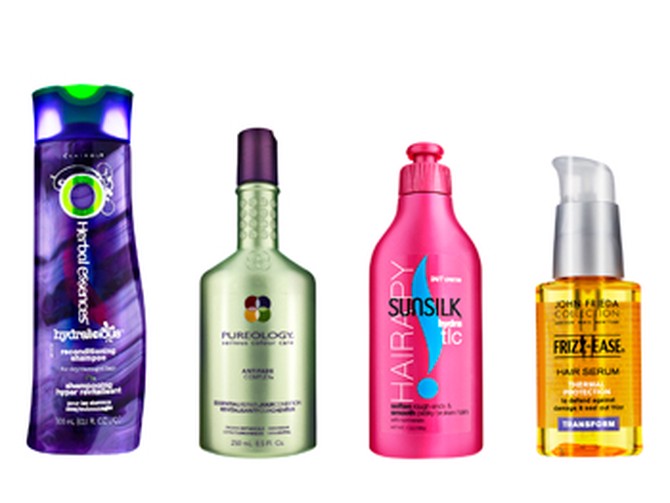 Curly summer hair products