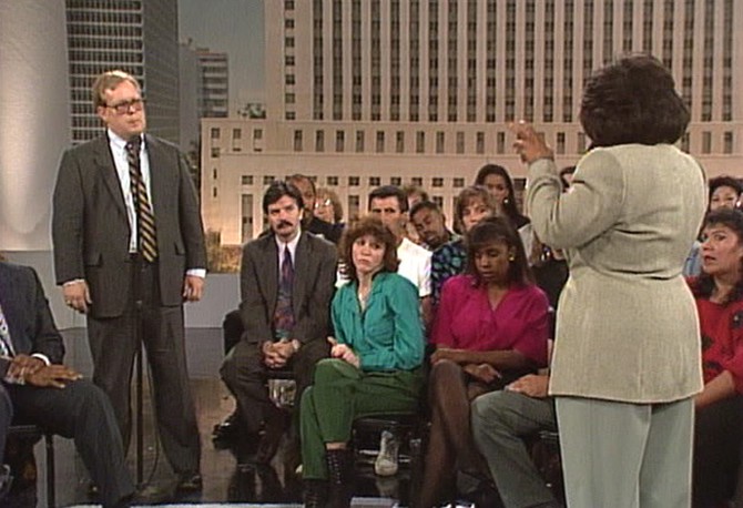 Oprah in L.A. after the Rodney King verdict