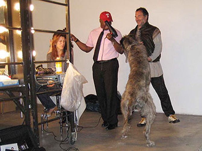 Kate Walsh, Ted Gibson and Fabrizio Ferri