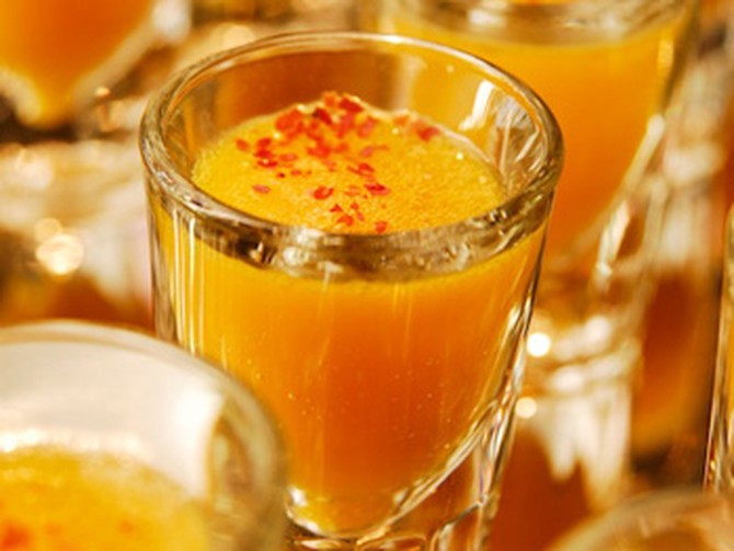Sweet Potato Bisque Shooters