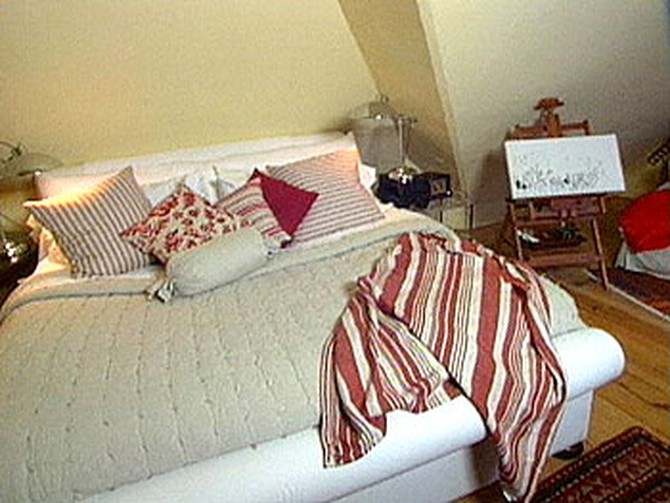 Celia Tejada's master bedroom.