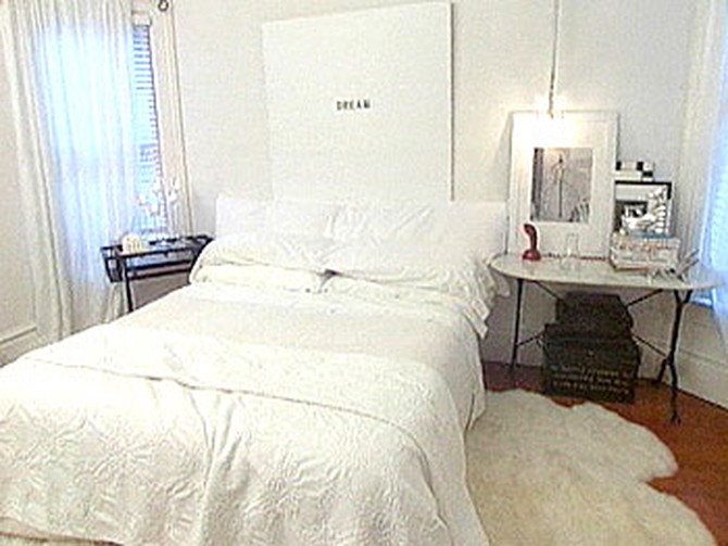 Celia Tejada's basic white dream room.