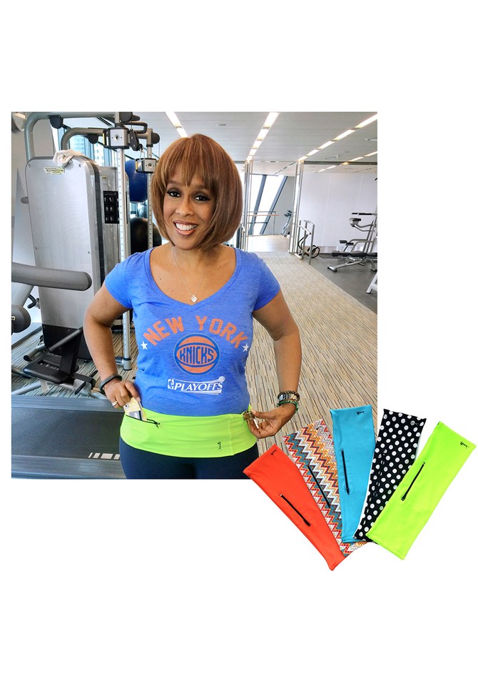 Gayle King wearing the Hips-sister