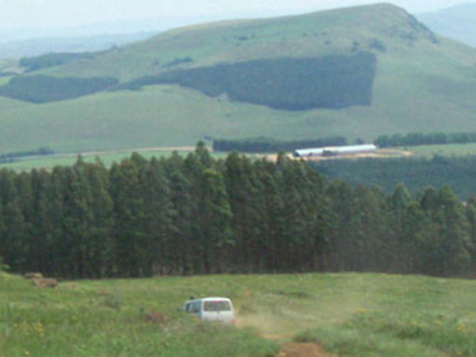 The climb to the top of Kumalo's Mountaion.