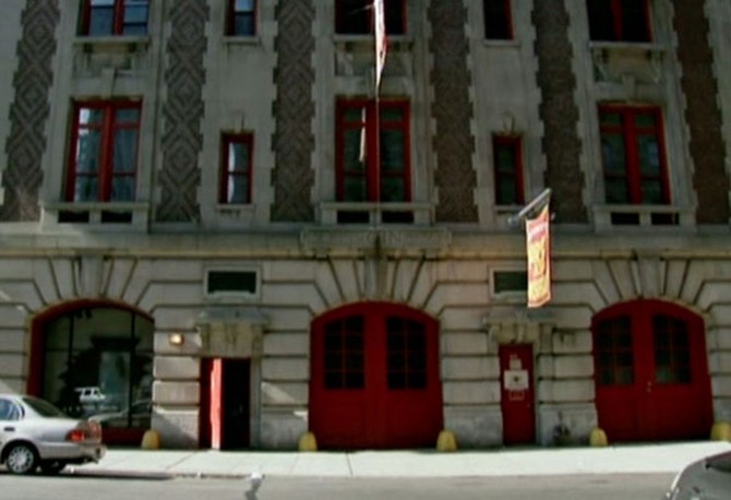 Exterior of the New York City Fire Museum