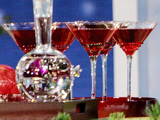 Oprah's Pomegranate Martini