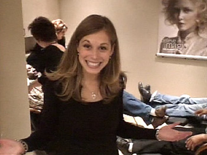 Julie Shipp at the salon
