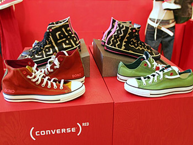 Converse (PRODUCT) RED sneakers