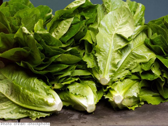 Romaine Hearts with 'Caesar' Dressing