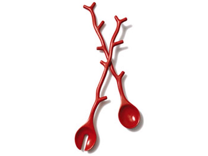 O at Home List: Coral-inspired salad utensils