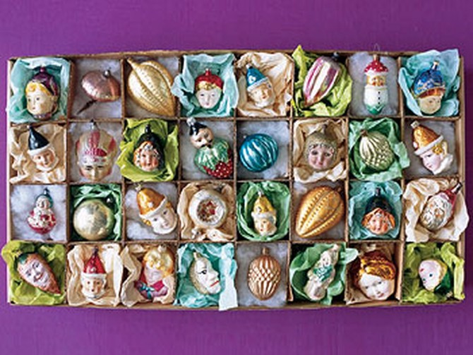 Amanda Lovell's ornament collection