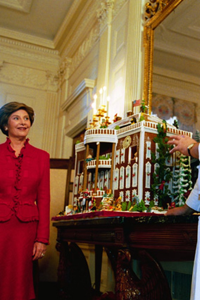 First Lady Laura Bush at the White House