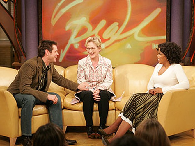 Jim Carrey, Meryl Streep and Oprah