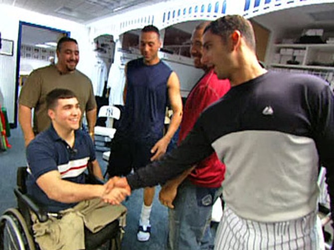 John meets the Yankee greats