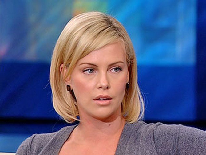 Charlize Theron, star of 'North Country'