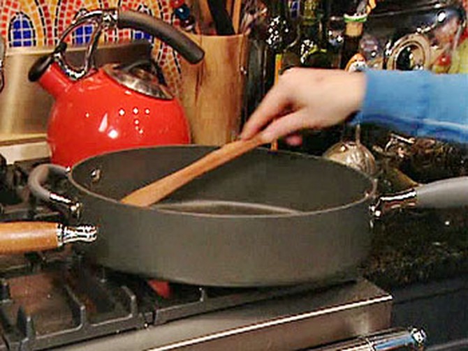 Deep-sided stovetop to oven skillet