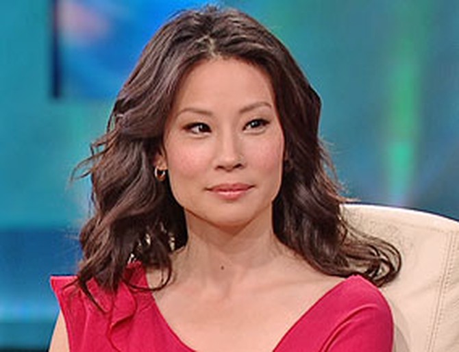 Actress Lucy Liu