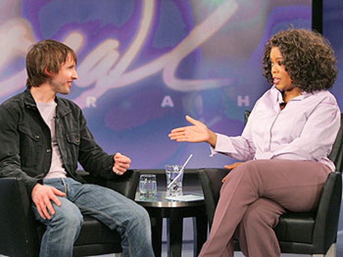 James Blunt and Oprah