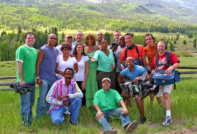 Oprah and Gayle's Big Adventure production team