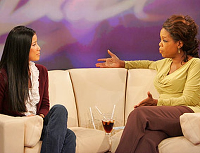 Lisa Ling and Oprah