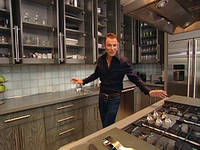 Colin Cowie inside his New York City kitchen.