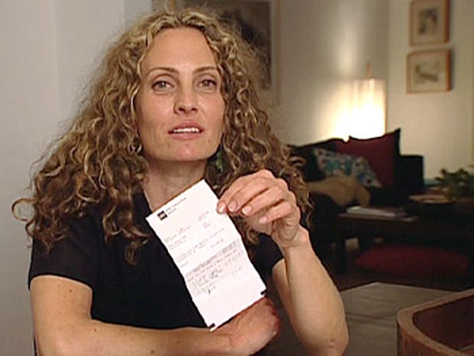 Elizabeth Rogers says ATM receipts are a huge waste.