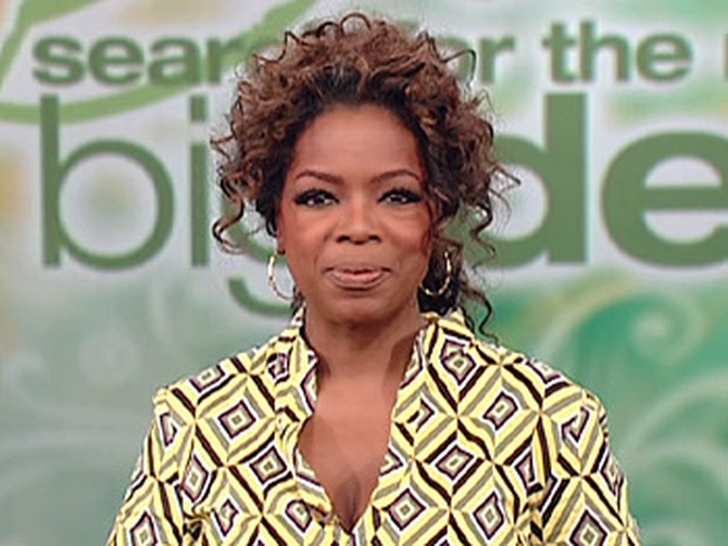 Oprah talks about her search for the next big idea.