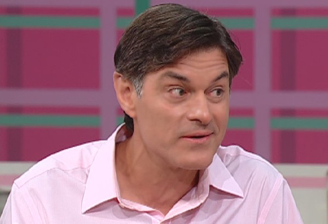 Dr. Oz says kids are predisposed to not like bitter food.