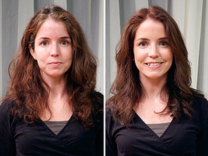 Kara before and after her makeover