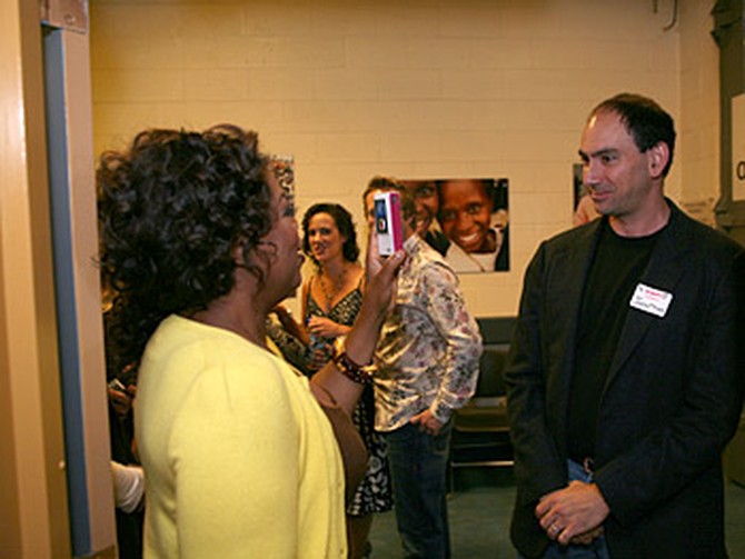 Oprah interviews Jonathan Kaplan.