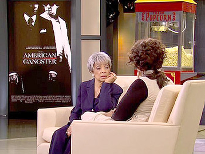 Ruby Dee reflects on her American Gangster role
