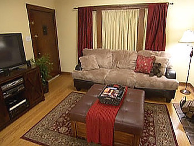 Amber's new living room