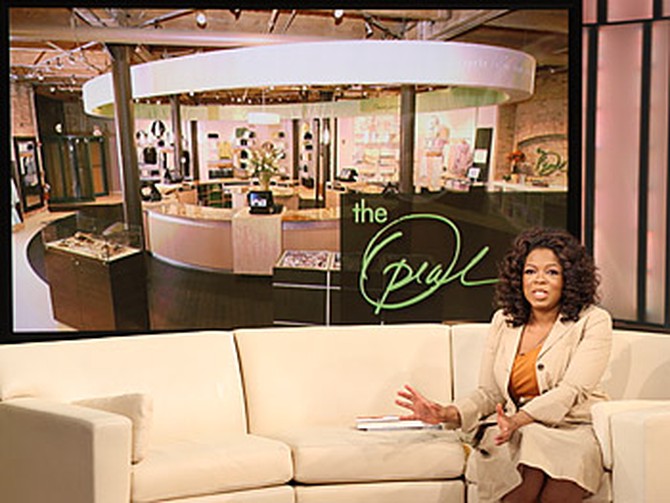 Oprah introduces The Oprah Store.