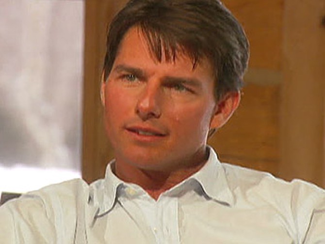 Tom Cruise talks about his 2005 visit to Oprah's couch.